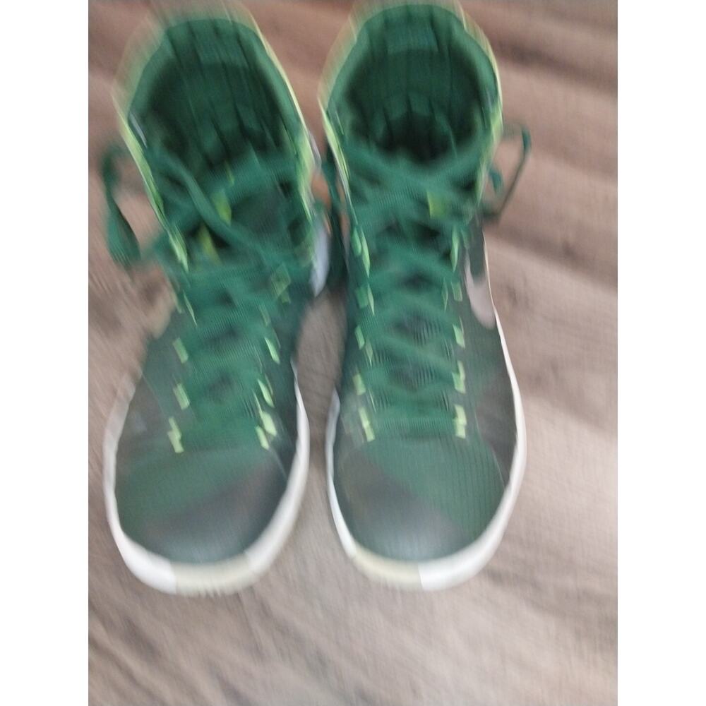 Nike Hyperdunk Zoom Basketball Shoes Mens 9.5 Green 749885-303 High Top - Picture 9 of 14